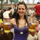 Where does Oktoberfest, the world's largest beer festival, take place?